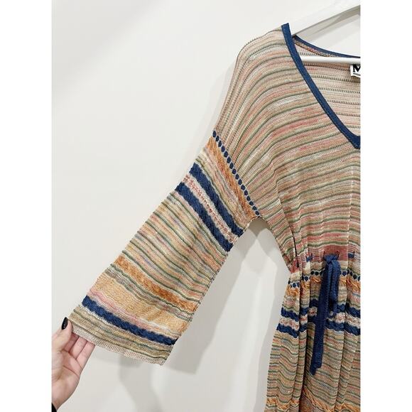 M Missoni Multicolor Shimmer Knitted Dress - Picture 6 of 12